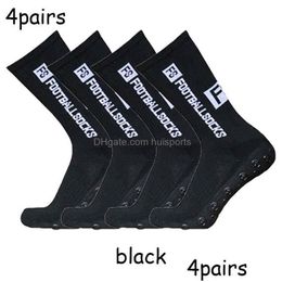 Sports Socks 4Pairs/Set Fs Football Grip Non-Slip Professional Competition Rugby Soccer Men And Women 220105 Drop Delivery Outdoors Dhiwn