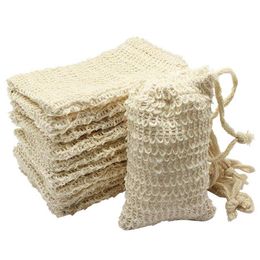 Organisation 30 Pack Natural Sisal Soap Bag Exfoliating Soap Saver Pouch Holder