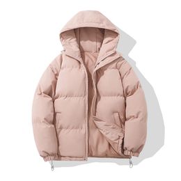 Womens Down Parkas Autumn Winter Jacket Casual Versatile Ladies Stay Warm Soft Hooded Zipup Coat 231129