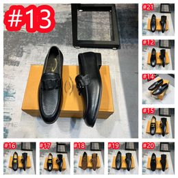 21 Model Designer Luxurious Loafers Shoes Men Big Size 46 Soft Driving Moccasins High Quality Flats Genuine Leather Shoes Men Slip-on Suede Loafers for Men