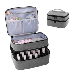 Cosmetic Bags Women Bag Double-deck Travel Storage Makeup Organiser Female Make Up Pouch Portable Small Large Beauty Case