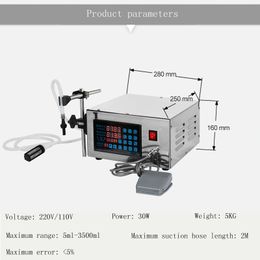 Small CNC High Temperature Resistant Precise Quantitative Liquid Filling Machine Automatic Conveyor Belt