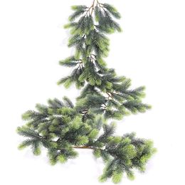 Christmas Decorations 1.8M Artificial Christmas Garland Pine Cypress Greenery Garland Seasonal Plants for Holiday Xmas Outdoor Winter Decor 231023