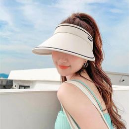 Wide Brim Hats Lightweight Chic Extended Widen Fitness Hat Headwear Sunshade Sweat Absorbing Band Fashion Accessories