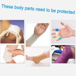 Protective Gear Waterproof Sport Kinesiology Tape Roll Glue Elastoplast Athletic Strapping Fitness Protector Safety Muscle Bandage l231128