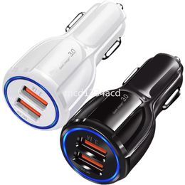 30W 12W Dual Ports High Speed Universal Car Charger Auto Power Adapter chargers For Iphone 15 14 12 13 Samsung Huawei Android M1 PC mp3 gps