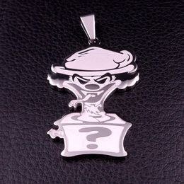 Twiztid 2inch RIDDLEBOX CHARM ICP JOKERS CARD PENDANT w 30 NECKLACE CUBA CHAIN1828