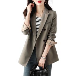 Women's Suits & Blazers Fashion Ladies Casual Blazer Women Jacket Long Sleeve Work Business Office Uniform Style Elegant