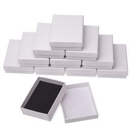 Watch Boxes Cases Paper Packages Cardboard Bracelet Boxes Rectangle Square Gifts Present Storage Display Storage Box For Jewelry 15/18/24p/30cs 231128