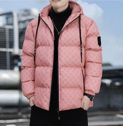 Mens cotton-padded Mens Puffer Jackets Winter Woman Coat Fashion Down Parkas Coats Classic Thick Hooded Pavin Puff Jacket Designer Man Womens Outerwear