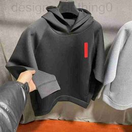 Men's Hoodies & Sweatshirts designer luxury Mens Jumpers Hoody Designer Jersey Man Pullover Terry Hoodie Turtleneck Black White Tops M-3XL 64II