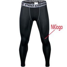 NEW 2021 Sports Tights Pro Combat Basketball Pants Men's Fitness Quickly Dry Pants Running Compression GYM Joggers Skinny Pants 319t