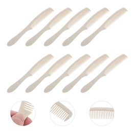 Disposable Comb 50 Sets Disposable Comb Plastic Hair Wedding Beauty Haircut Abs el Combs Care 231129