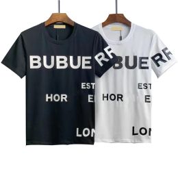 2024 summer Mens t shirt designer clothes t shirts printed letter black white t-shirts casual tees short sleeve streetwear tShirts European and American size