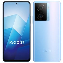 Original Vivo IQOO Z7 5G Mobile Phone Smart 8GB RAM 128GB 256GB ROM Snapdragon 782G Android 6.64" LCD Full Screen 64.0MP 5000mAh NFC OTG Face Wake Fingerprint ID Cellphone