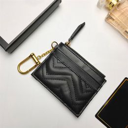 Unisex Designer Key Pouch Wallet Whole Fashion Multifunction Key Chain Zipper Coin Purse keyrings Mini Wallets Credit Card Hol2100