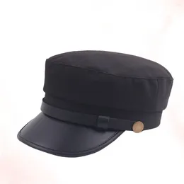 Berets Folding Hat Men Flat-top Navy Painter Autumn Fashion Accessories Women Beret