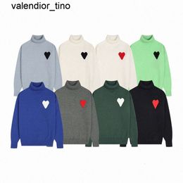 New designer hoodie sweater Mens stand collar Luxury Sweatshirts Pattern embroidery pullover amis mens womens sportswear casual Sweater