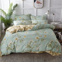 Conjuntos de cama Adorável desenho animado King Size Duvet Cover Set 220x240 Skin Friendly Double Bed Quilt Cover Cobertor Consolador Capa e Fronha 231129