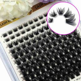 False Eyelashes DIY Clustered False Eyelashes 144 Pieces Natural Curling Segmented False Eyelashes Q231129