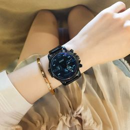 Watch Womens 2024 New Genuine Fashion and Leisure Plate Temperament Waterproof Advanced Trendy Handsome Style