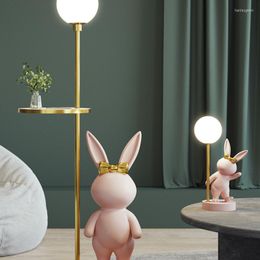 Floor Lamps Lamp Nordic Modern Fashion Coffee Table Chirdren Lights E27 Boy And Girl Room Bedroom LED Fixture