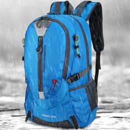Mens Womens Waterproof Outdoor Backpack Travel Pack Men Sports Bag Pack Hiking Rucksack Climbing Camping Bags For Female Male224C