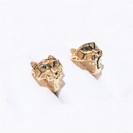 Jewellery Customization Top luxury quality brass 18K gilded studs for woman and man 2021 brand design new selling classic style exqu271K