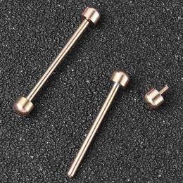 Watch Repair Kits 2pcs Screw Tube Strap Connexion Ear Rod Spring Bar Link Pin Remover Tools ( Rose 16MM Inner Diameter )