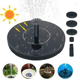 Garden Decorations Solar Power Water Fountain Pump Bird Pond Floating Pool Terrace Decorative