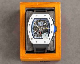 Designer Ri mliles Luxury watchs Chronograph mechanical wrist watches rm11-03 Amazing Mechanical for man High end Factory Superb High-quality