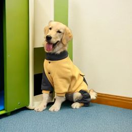 Dog Apparel Clothes Autumn Winter Golden Retriever Medium and Large Spring Sweatshirt Designer Pets 231128