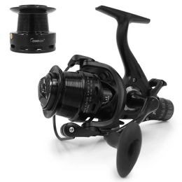 Fly Fishing Reels2 91 BB Reel Dual Brake System Speed Ratio Smooth Spinning with Spool Interchangeable Handle Tackle 231129