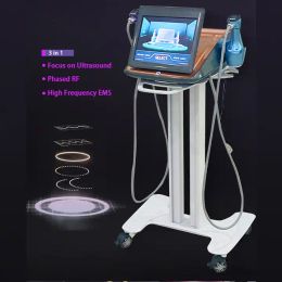 Lastest ultrasound rf ems hifu machine skin tightening body sculpting machine