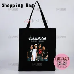 Shopping Bags Tokyo El German Alternative Rock Emo Punk Band 90's Retro Hip Hop Street Bag