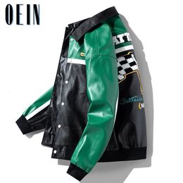 Men's Jackets OEIN American Retro Baseball Jackets Men Embroidered Coat Men's Y2K Street Hip-hop Uniform Couple Casual All-match Jackets 231128