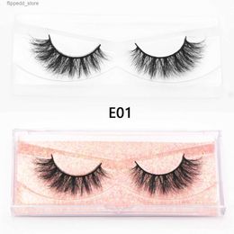 False Eyelashes KEKEBAICHA Eyelashes Natural Lashes Glam Lashes 3D Mink Lashes 100% Cruelty-free Real Mink Fur False Eyelashes Makeup Lashes E01 Q231129