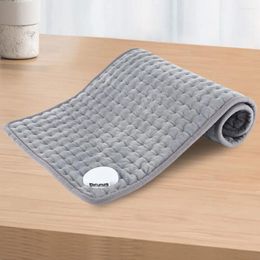 Blankets Adjustable Temperature Heating Pad 10 Heat Settings Small Electric Blanket Auto Off Machine Washable For Back Pain Cramps Relief