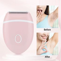 Epilator Women Electric shaver Bikini Leg Armpit Hair Remover For Ladies Body Painless Cutter Trimmer Depilador Shaving Too 231128