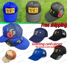 Latest Patch Embroidery Men039s Ball Caps Casual Galleryes Lettering Curved dept Brim Baseball Cap Fashion Letters Hat Printing8599643