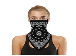 Outdoor Face Cover Cycling Mask Fashion Printed Bib Scarves Multi Functional Seamless Quick Dry Hairband Head Scarf Bandana6940840