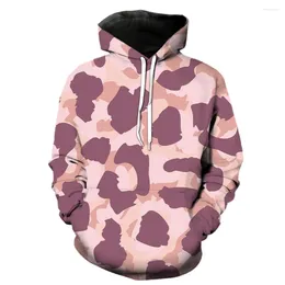 Women's Hoodies Animal Fur Leopard Print Streetwear Funny Long Sleeve Oversized Teens Cool Tops Spring Unisex Casual Sweatshirts