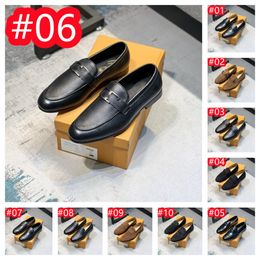 21 Model Designer Formal Dress Shoes for Male British Buckle Retro Formal Loafers Classic Wedding Party Slip on Casual Daily EVA Driving Men Shoe Big Size 38-45