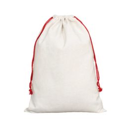 Sublimation Blank Santa Sacks DIY Personlized Drawstring Bag Christmas Gift Bags Pocket Heat Transfer ZZ