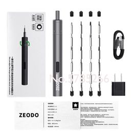 Schroevendraaier ZEODO New Electric Screwdriver Charging Adjustable Torque Mini Screwdriver Antiskid Electric Batch