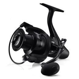 Fly Fishing Reels2 121 BB Spinning Reel Carp with Front and Rear Double Drag Left Right Interchangeable for Saltwater Freshwater 231129