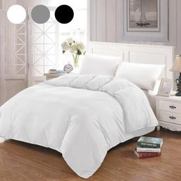 Bedding sets Duvet Cover White Black Gray Comforter/Quilt/Blanket case Twin Full Queen King double single Bedding 220x240 200x200 150 231129