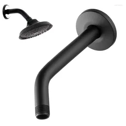 Bathroom Sink Faucets Shower Arm Extension Head Wall Mounted Handheld Nozzle Pipe Joint For Home Improvement Bracket Accessories