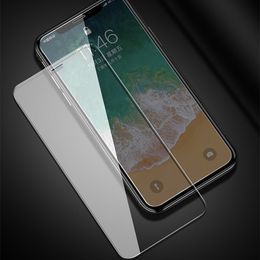 10pcs/lot Full Glue 9H Clear Curved Tempered Glass Screen Protector For iPhone SE20 XR XS Max Edge For X 15 14 14max 14PROMAX 13 12 Mini 11 Pro Max 8 7 6 6S Plus