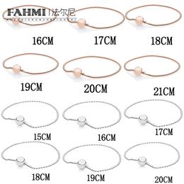 FAHMI Elegant and Exquisite E Series Silver Rose Gold Ring Bracelet Letter Christmas Gift Valentine's Day Gift High Quality Brand 2023 New In Stock